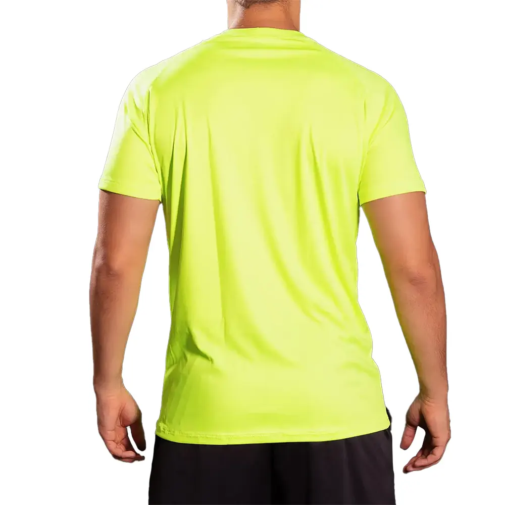 CAMISETA MANGA CORTA HOMBRE - AMARILLO NEON