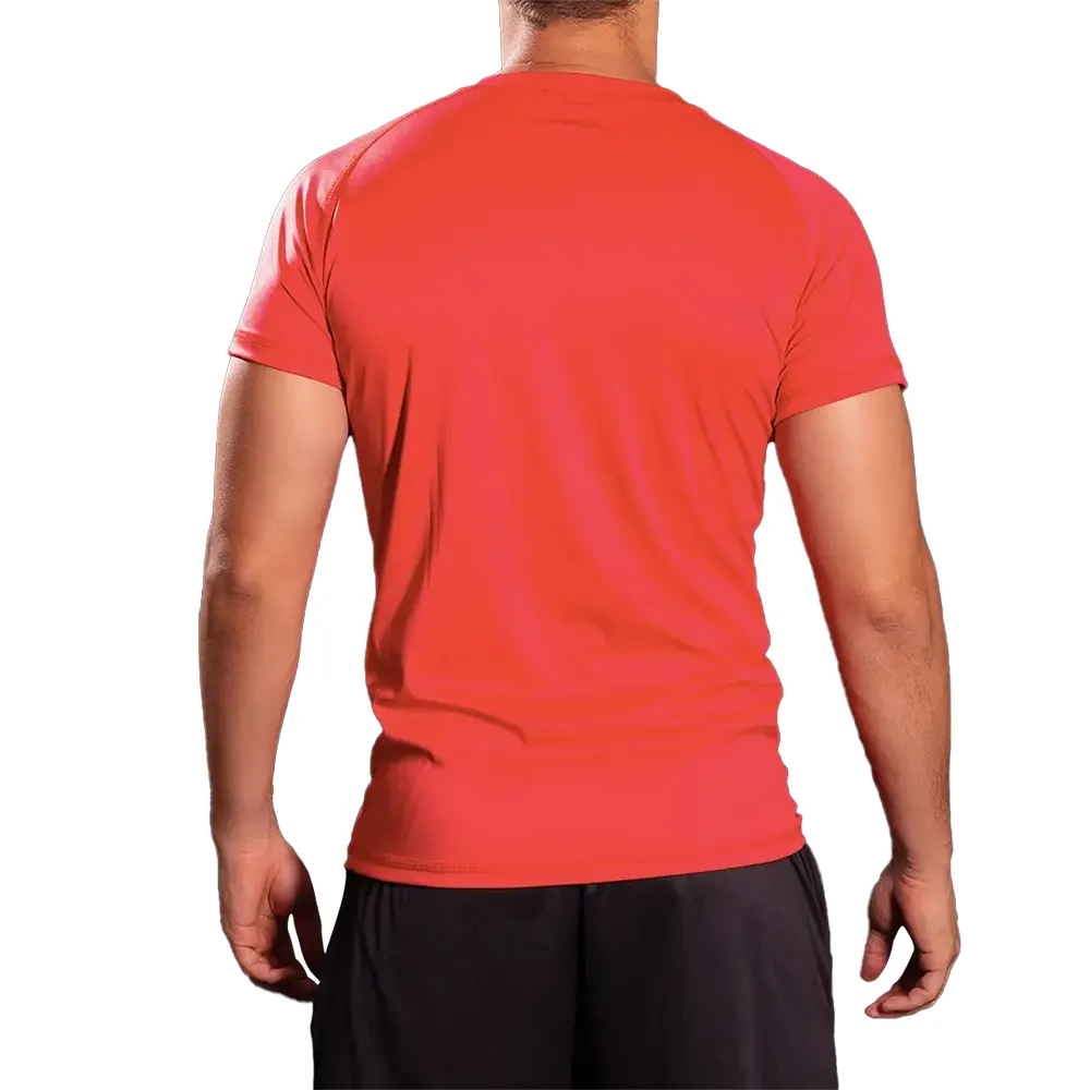 CAMISETA MANGA CORTA HOMBRE - ROJO