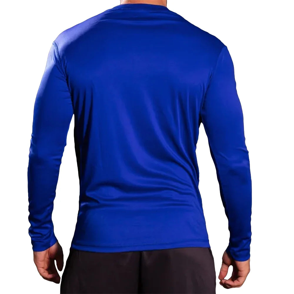 BUZO COMPRESION HOMBRE - AZUL REY