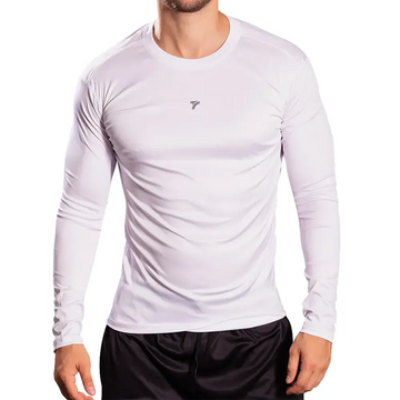 BUZO COMPRESION HOMBRE - BLANCO