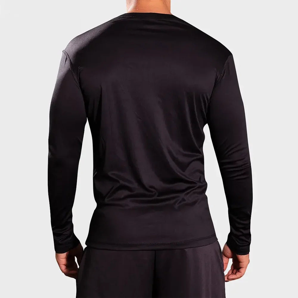 BUZO COMPRESION HOMBRE - NEGRO
