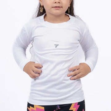 BUZO COMPRESION NIÑO - BLANCO