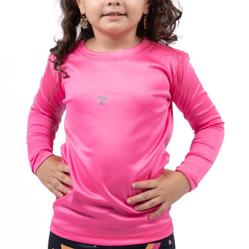 BUZO COMPRESION NIÑO - MAGENTA LUMINOSO