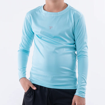 BUZO COMPRESION NIÑO - VERDE MENTA