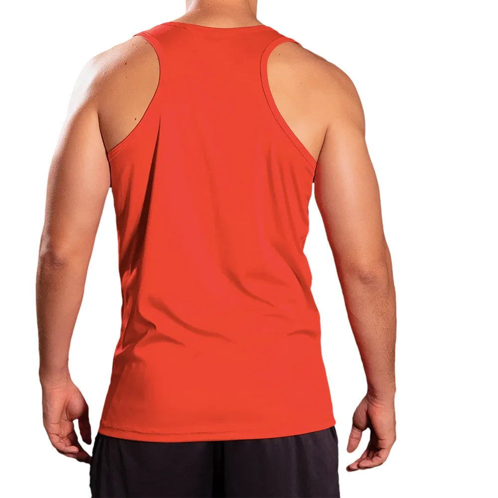 Camiseta Esqueleto Deportiva DriFit de Hombre - Rojo