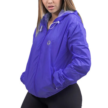 CHAQUETA ROMPEVIENTO SPARTA DAMA - AZUL IMPERIAL