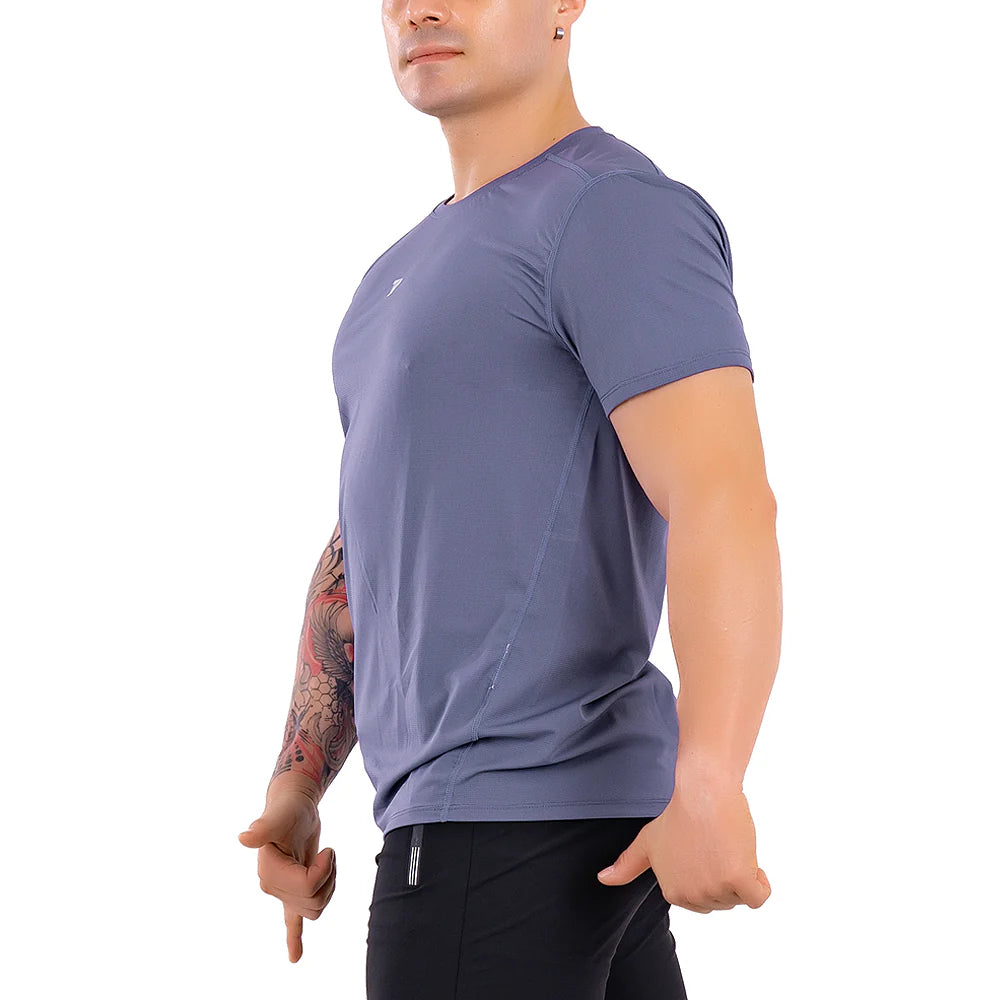 Camiseta Deportiva de Hombre CoolDry - Hortensia