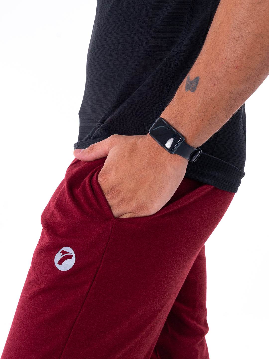 JOGGER LATAM UNISEX - VINOTINTO OSCURO