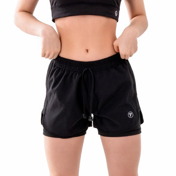 SHORT RUNNING NEGRO - NEGRO