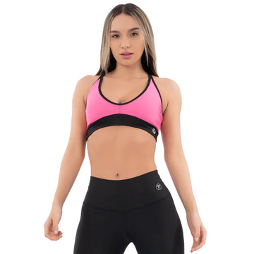TOP DIANA UNICOLOR - MAGENTA LUMINOSO