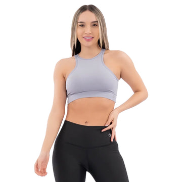 TOP ESQUELETO UNICOLOR - GRIS CLARO