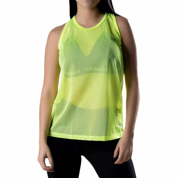 BLUSA ESQUELETO MALLA-AMARILLO NEON