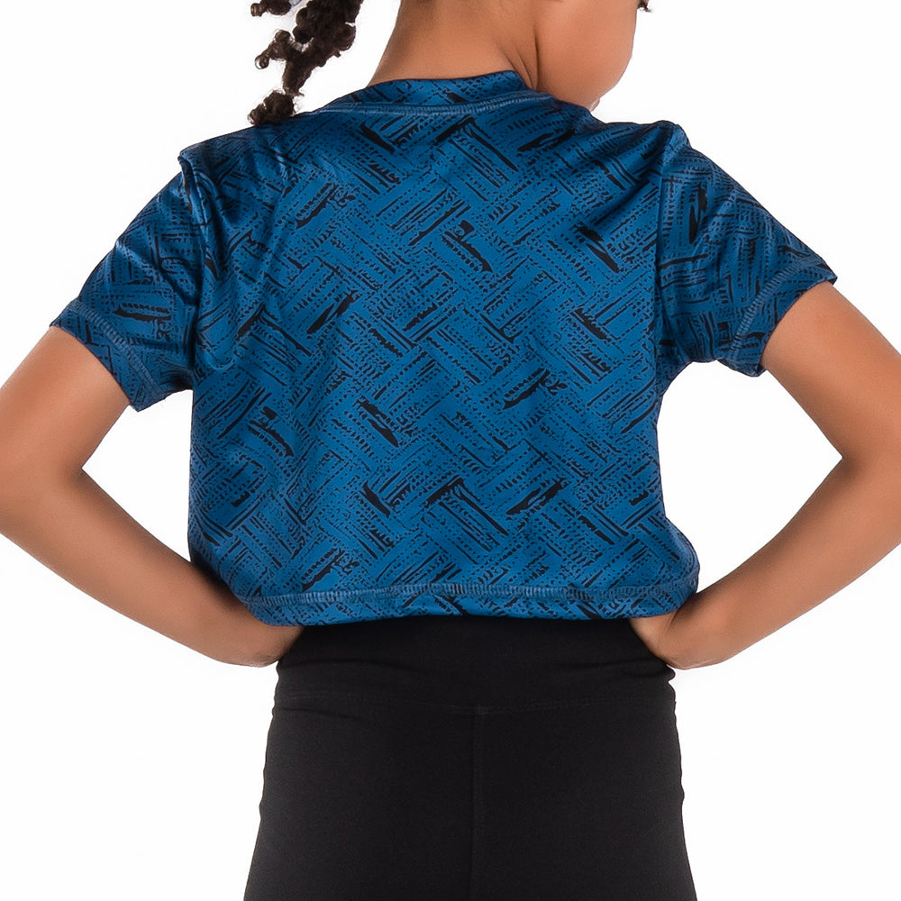 BLUSA SHOT TINY – AZUL PETROLEO - C01T02