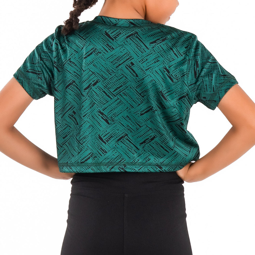BLUSA SHOT TINY  – VERDE JADE - C01T02