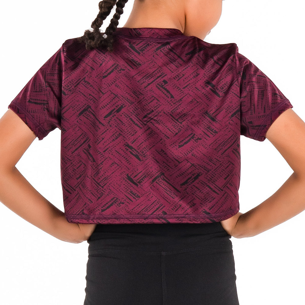 BLUSA SHOT TINY – VINOTINTO OSCURO - C01T01