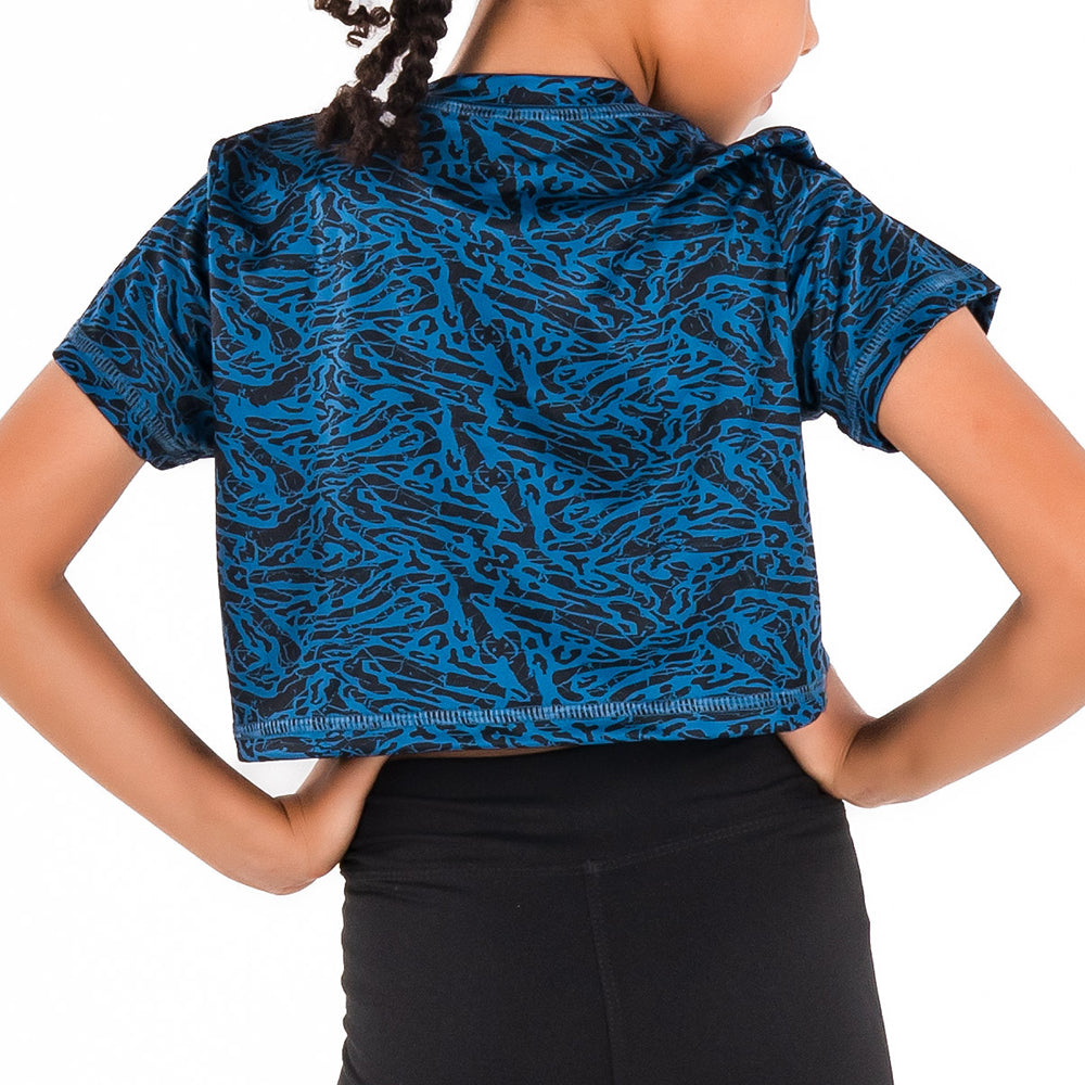 BLUSA SHOT TINY – AZUL PETROLEO - C01T01