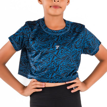 BLUSA SHOT TINY – AZUL PETROLEO - C01T01