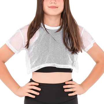BLUSA TRAP TINY-BLANCO