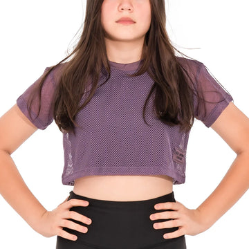 BLUSA TRAP TINY-UVA METALIZADO