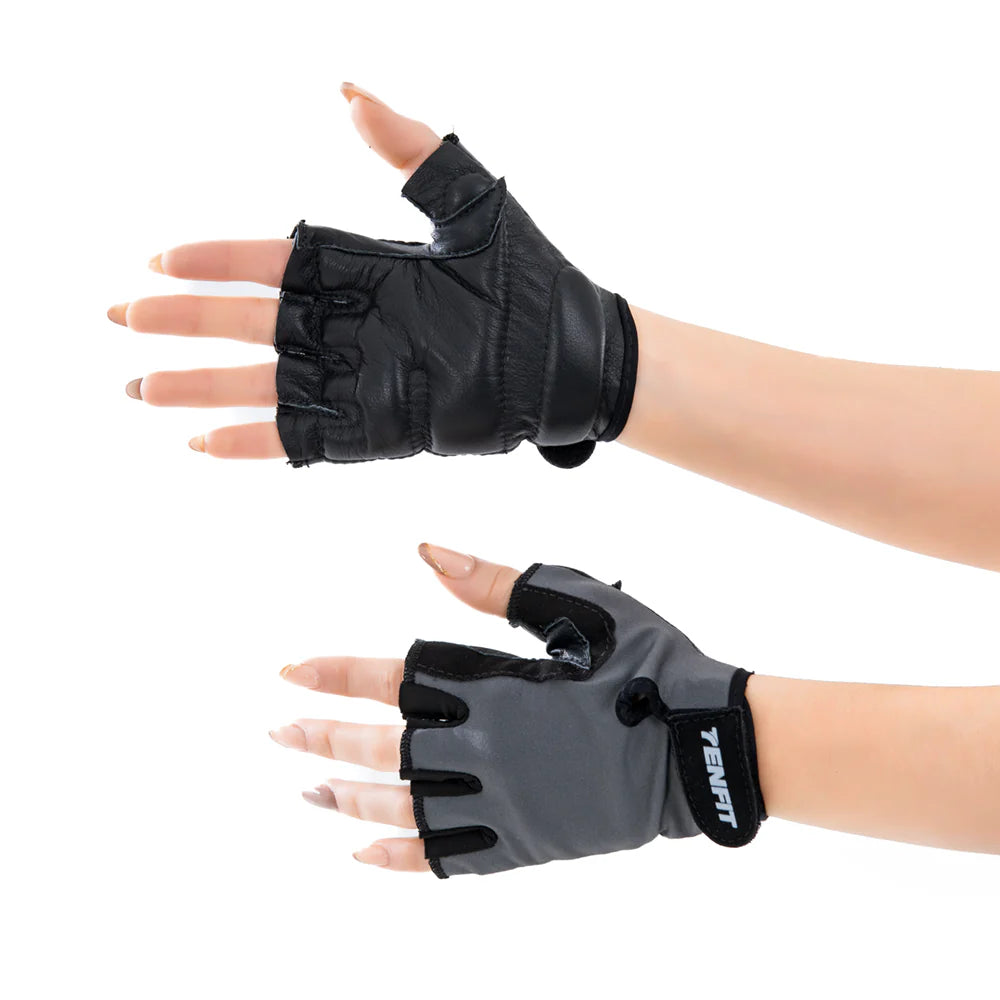 GUANTES FORCE UNICOLOR DAMA - GRIS OSCURO