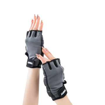 GUANTES FORCE UNICOLOR DAMA - GRIS OSCURO
