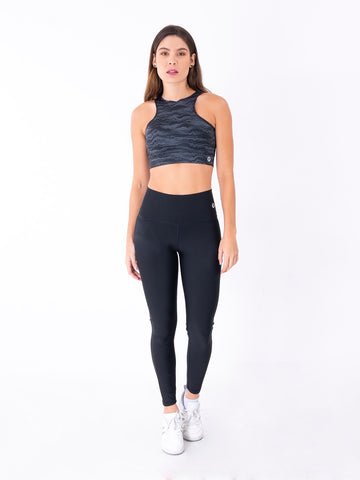 TOP ESQUELETO SUBLIMADO- NEGRO JASPE