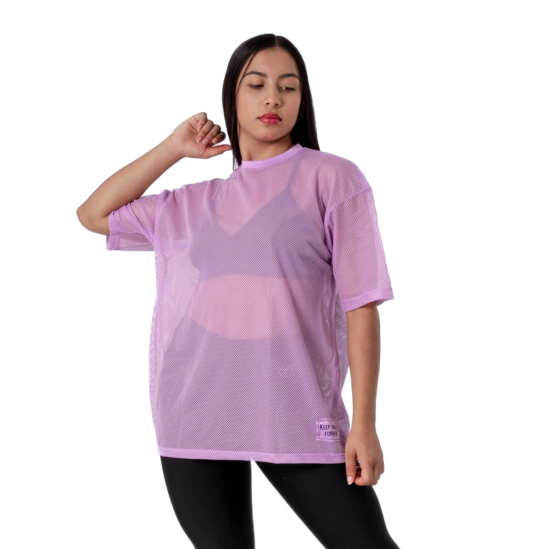 CAMISETA AIRFLOW - LILA OSCURO