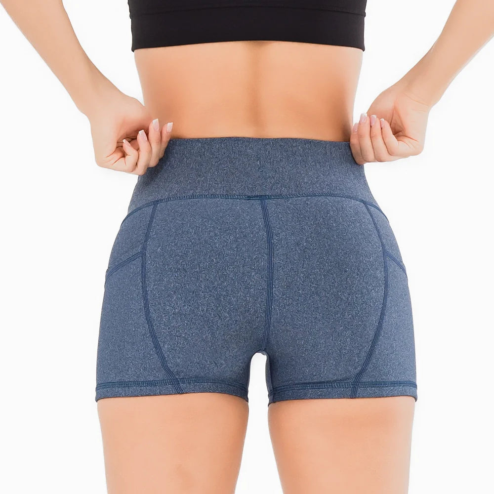 SHORT BOLSILLO CHROMAFLEX UNICOLOR-AZUL PETROLEO JASPE