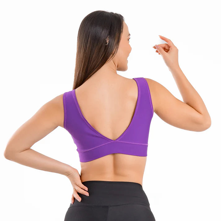 TOP  HYPERFLEX - DISEÑO M1 - MORADO NEGRO