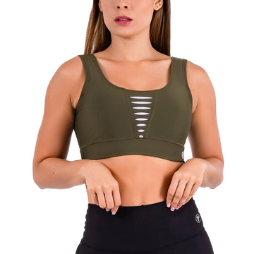 TOP HYPERFLEX - VERDE MILITAR