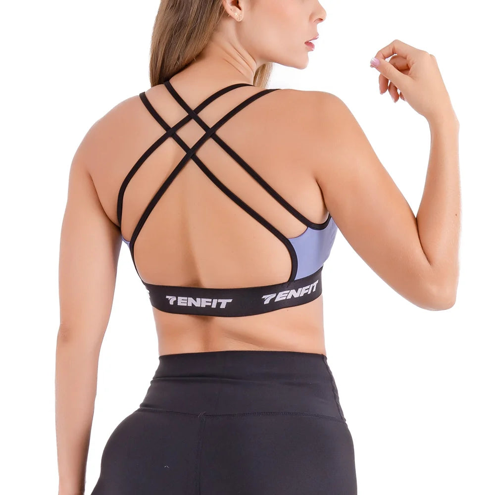 Top Deportivo de Mujer con Copa Interna Crush - Hortensia