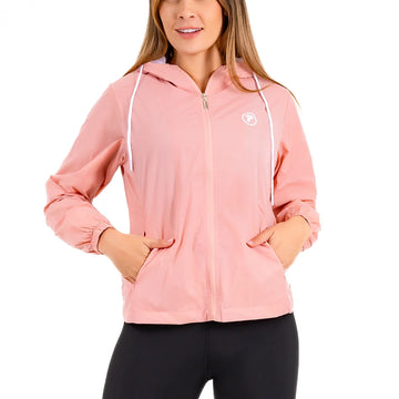 CHAQUETA ROMPEVIENTO THUNDER M - ROSA CREPE CLARO