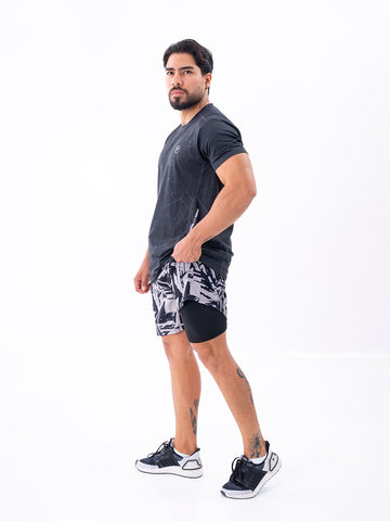 CAMISETA QUICK DRY M4 - GRIS OSCURO
