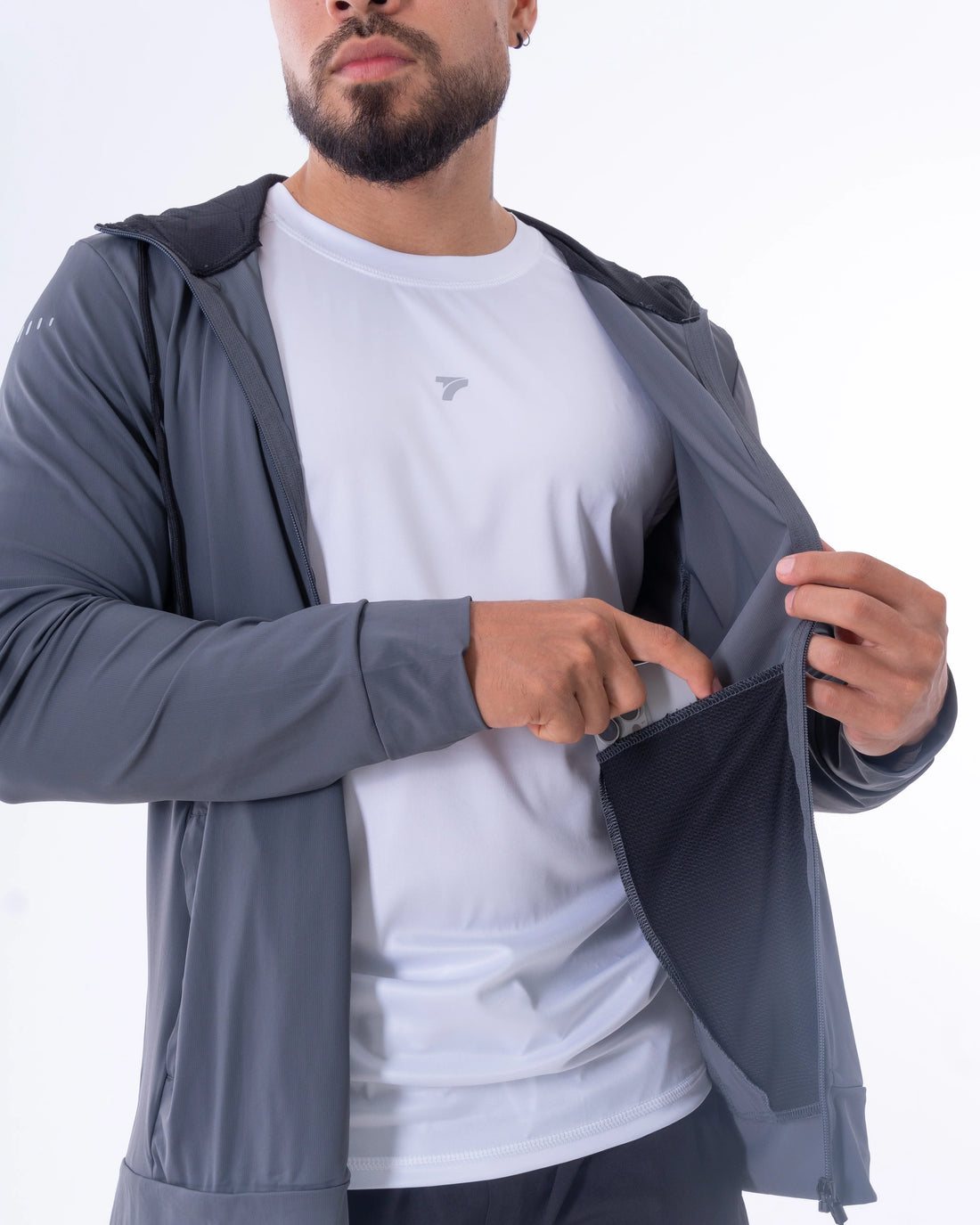 CHAQUETA VELOX - GRIS OSCURO