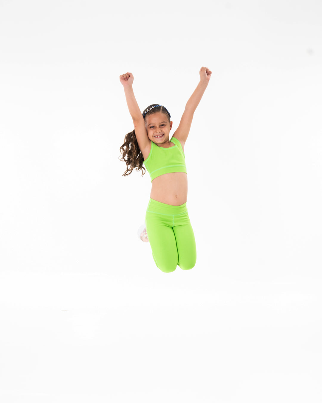 CONJUNTO TINY UNICOLOR - VERDE LIMON