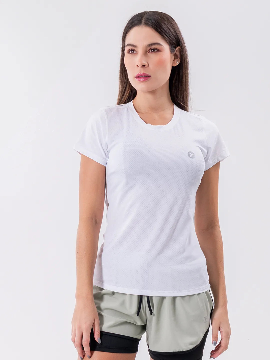 CAMISETA QUICK DRY DAMA - BLANCO