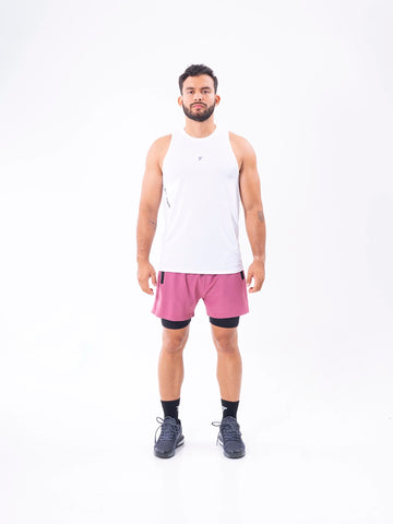 CAMISILLA RUNNING HOMBRE - BLANCO