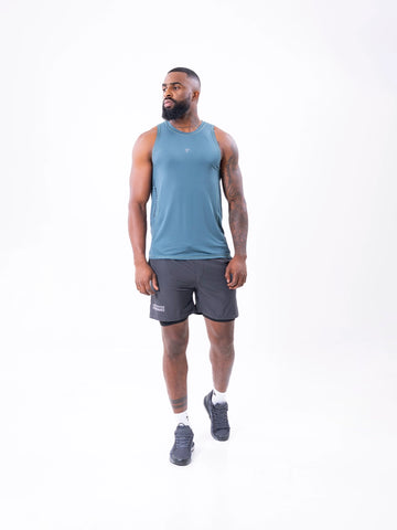 CAMISILLA RUNNING HOMBRE - VERDE ESMERALDA
