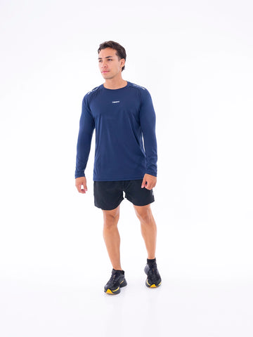 BUZO REGULAR FIT- AZUL TURQUI