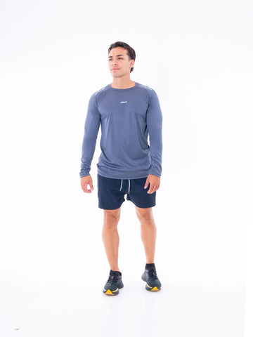 BUZO REGULAR FIT- GRIS OSCURO