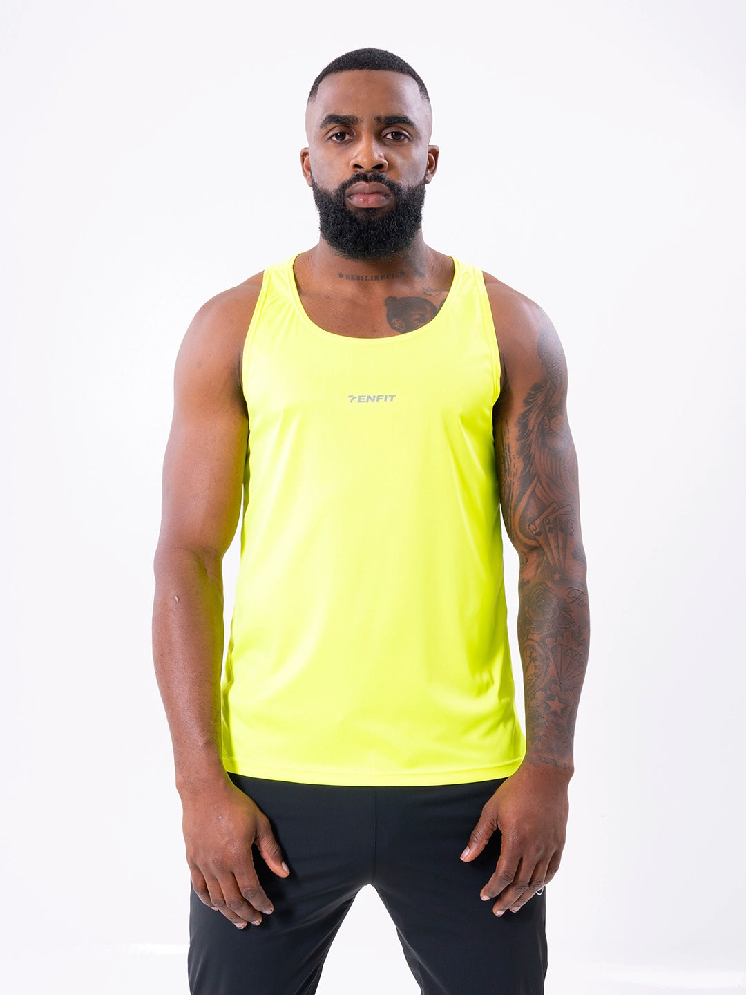 CAMISILLA VELOCITY  - AMARILLO NEON