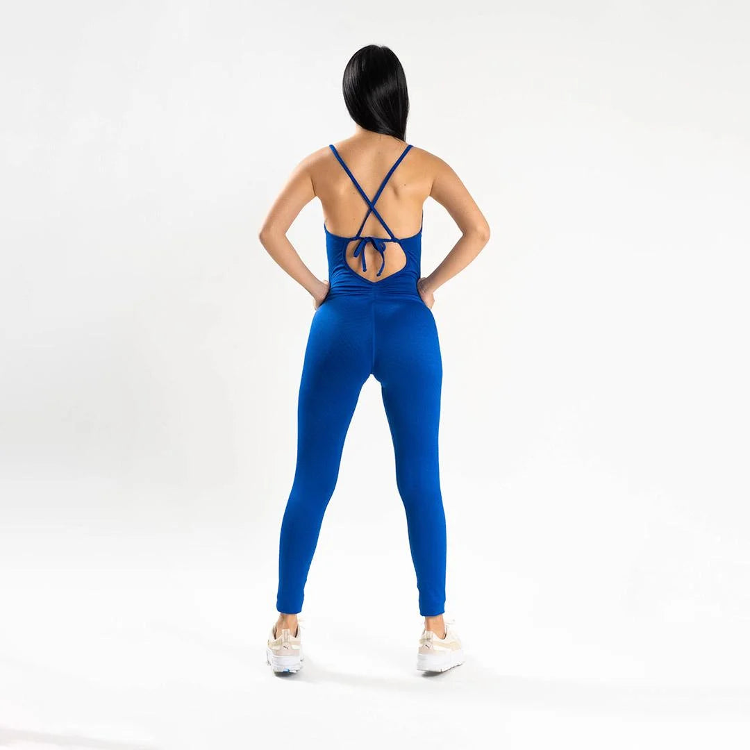 ENTERIZO SALMA LARGO - AZUL REY