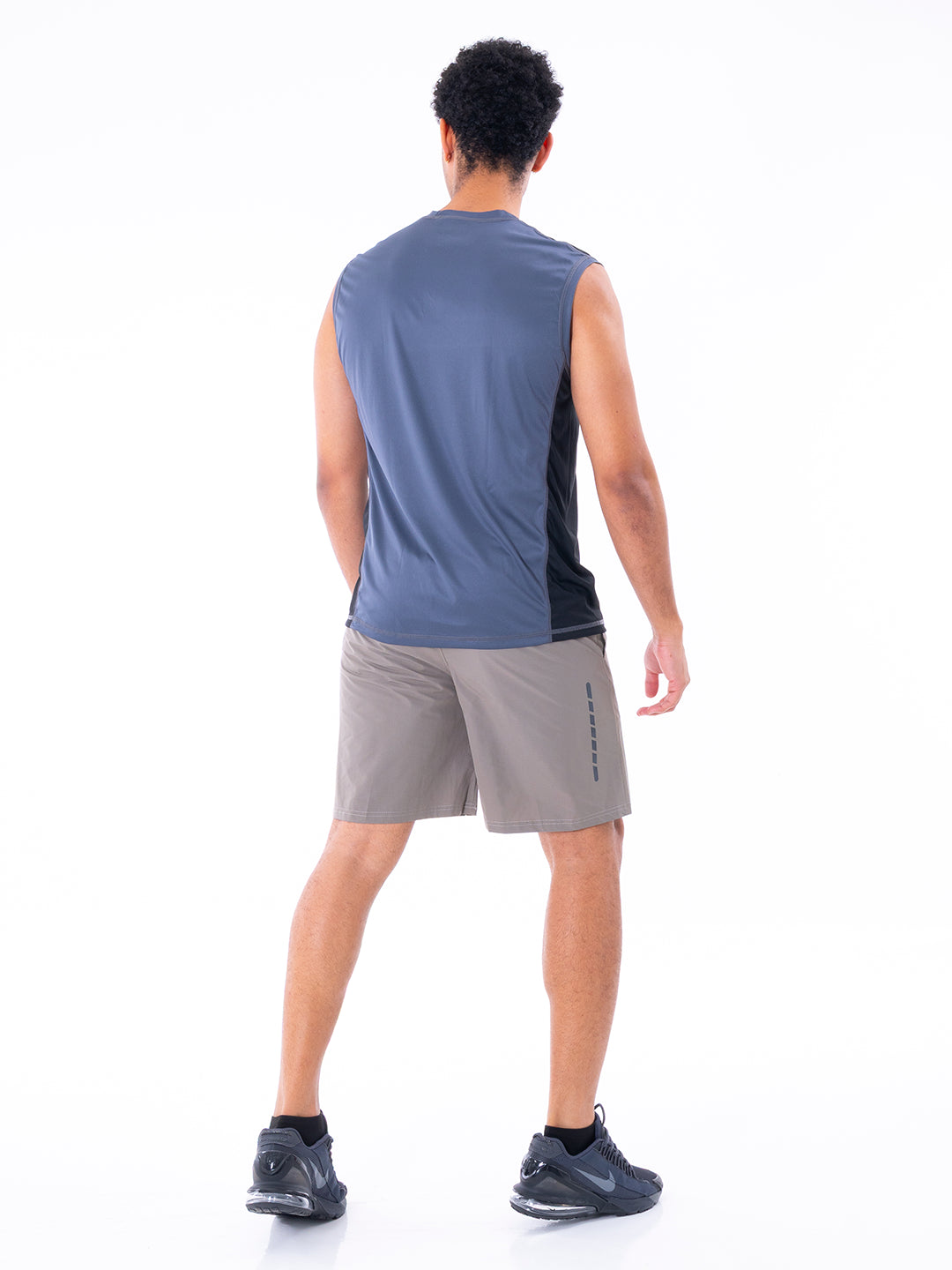 CAMISILLA DUO DRIFIT - GRIS OSCURO - NEGRO