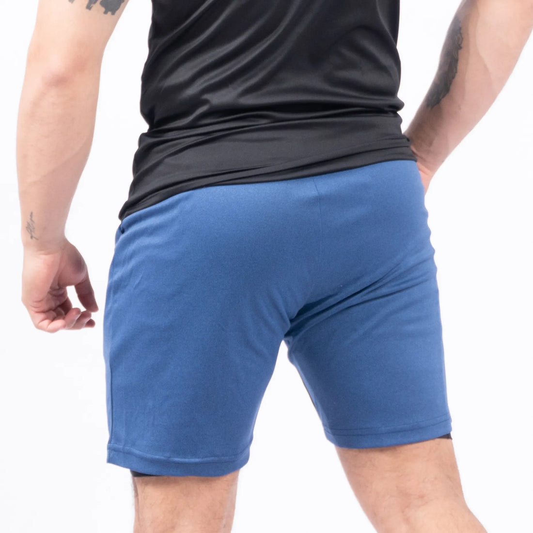 PANTALONETA CRACK - AZUL TURQUI JASPE