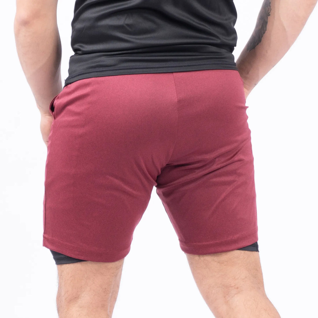 PANTALONETA CRACK - VINOTINTO JASPE