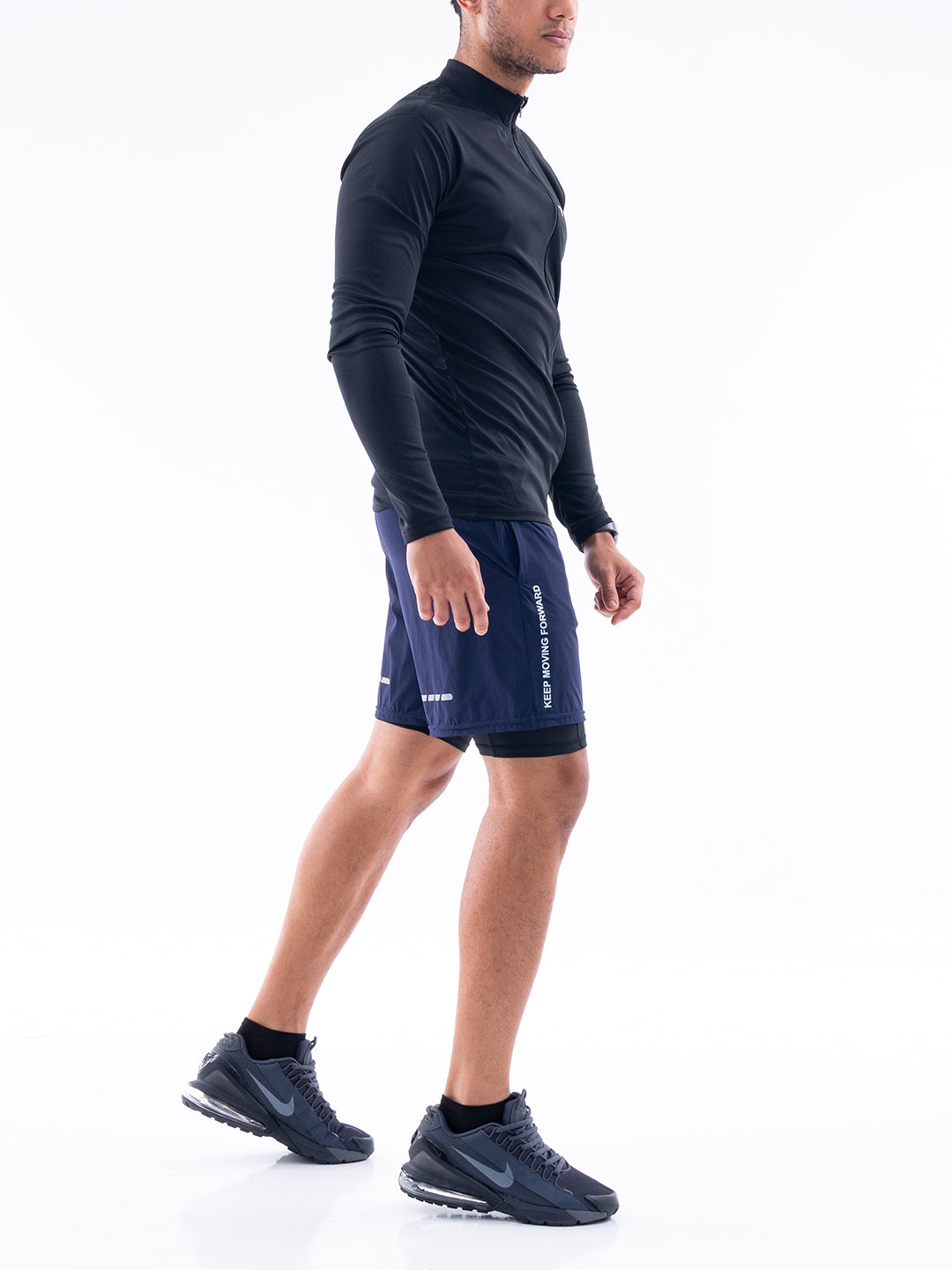 PANTALONETA NITROFIT M1 - AZUL TURQUI
