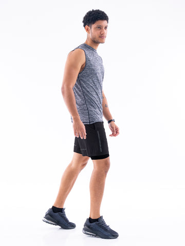 PANTALONETA NITROFIT M1 - NEGRO