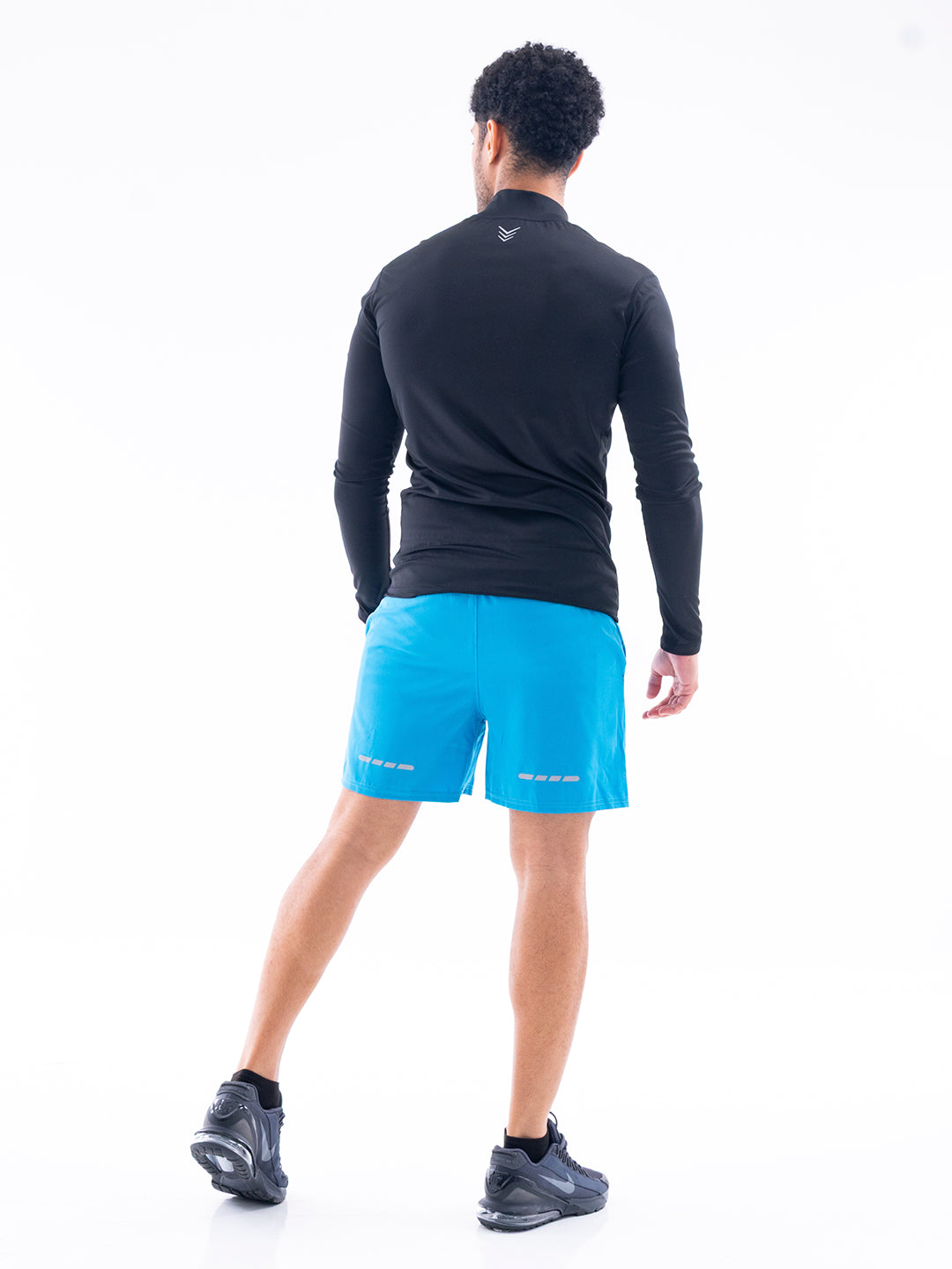 PANTALONETA NITROFIT M1 - AZUL TURQUESA