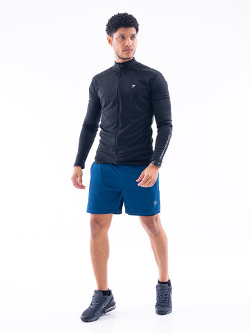 PANTALONETA NITROFIT M2 - AZUL PETROLEO