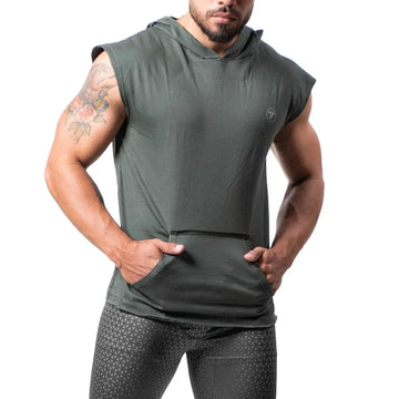BUZO BEATS UNICOLOR-VERDE MILITAR